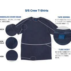 GOOD ON / GOOD ON Arch Logo Embroidery T-shirt