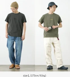 GOOD ON / GOOD ON Arch Logo Embroidery T-shirt