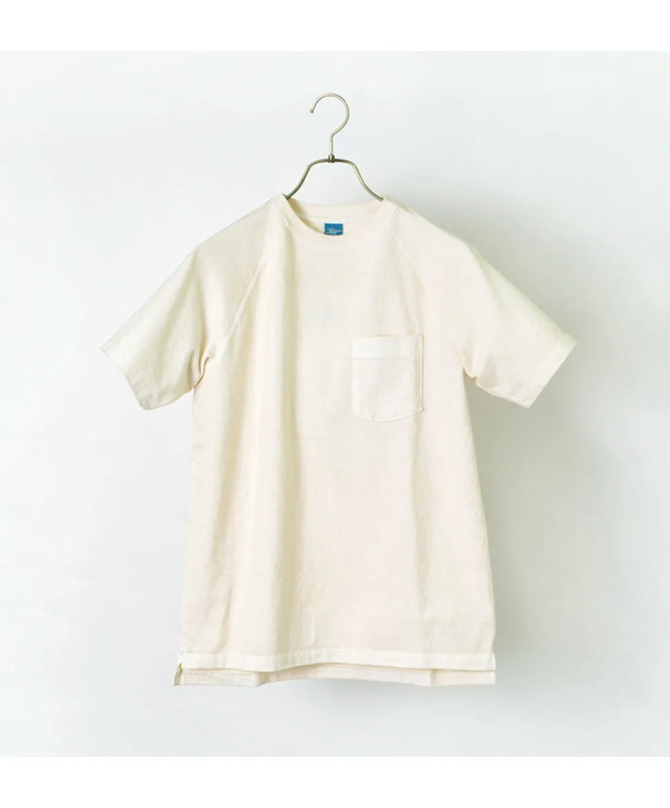 GOOD ON / GOST1101 Raglan heavy pocket T-shirt short sleeve