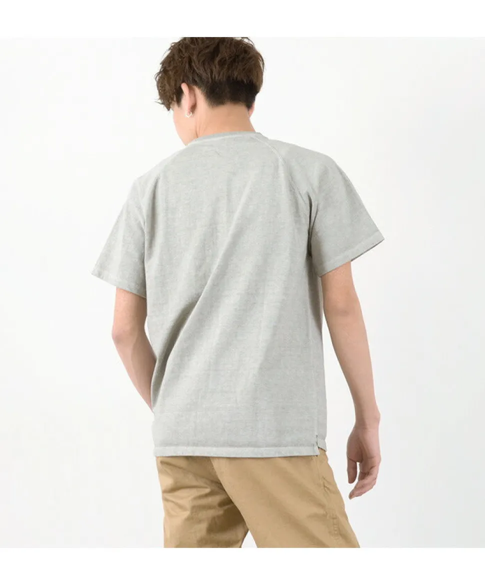 GOOD ON / GOST1101 Raglan heavy pocket T-shirt short sleeve