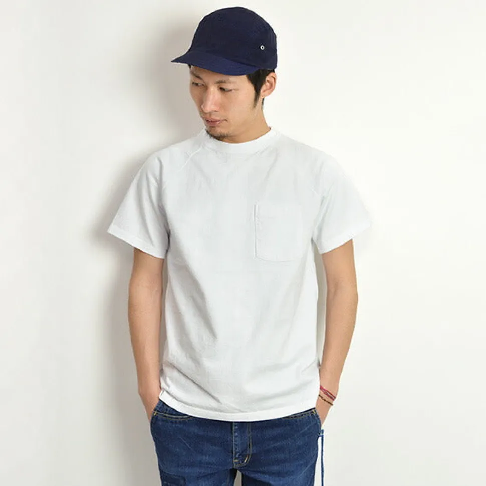 GOOD ON / GOST1101 Raglan heavy pocket T-shirt short sleeve