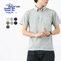 GOOD ON / GOST1103 Short sleeve polo shirt
