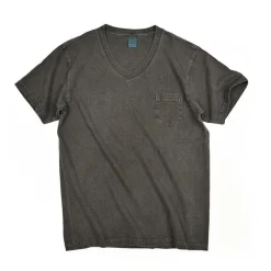 GOOD ON / GOST1408 Short sleeve V-neck pocket T-shirt