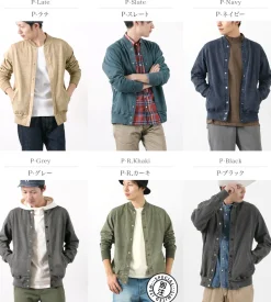 GOOD ON / Heavy Jersey Stadium Jacket