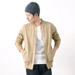 GOOD ON / Heavy Jersey Stadium Jacket