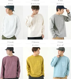 GOOD ON / Heavy Raglan Pocket T-Shirt Long Sleeve