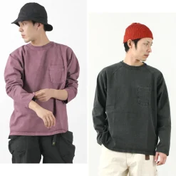 GOOD ON / Heavy Raglan Pocket T-Shirt Long Sleeve
