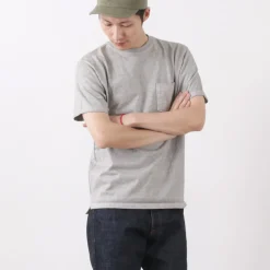 GOOD ON / Heavy Set-in Sleeve Short Sleeve Pocket T-Shirt