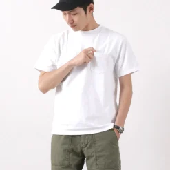 GOOD ON / Heavy Set-in Sleeve Short Sleeve Pocket T-Shirt