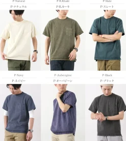 GOOD ON / Heavy Set-in Sleeve Short Sleeve Pocket T-Shirt