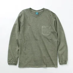 GOOD ON / Long Sleeve Pocket Crew T-Shirt