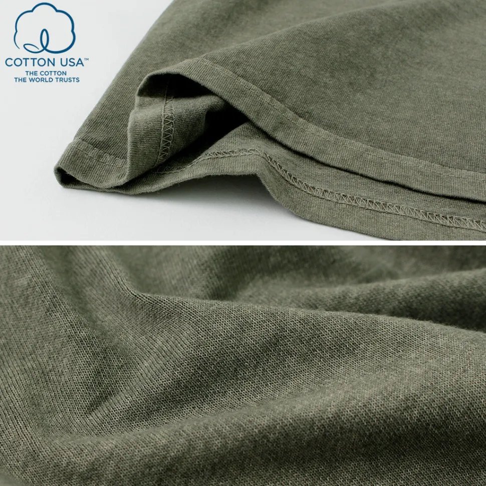 GOOD ON / Long Sleeve Pocket Crew T-Shirt