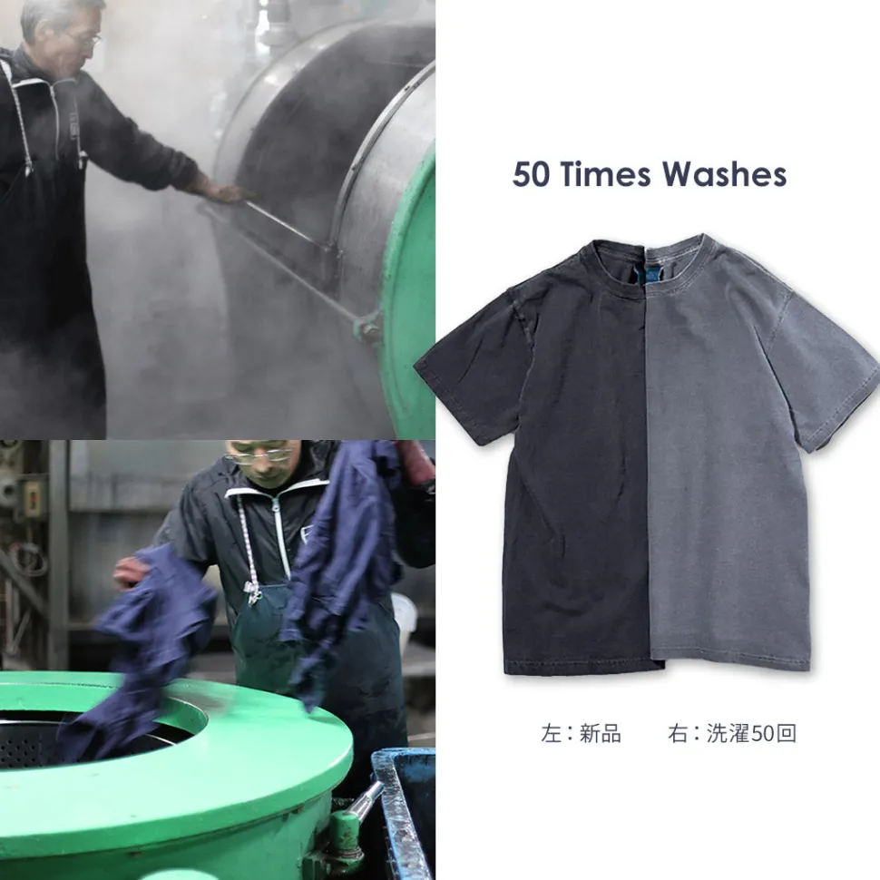 GOOD ON / Long Sleeve Pocket Crew T-Shirt