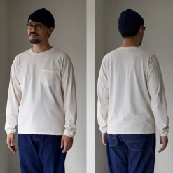 GOOD ON / Long Sleeve Pocket Crew T-Shirt