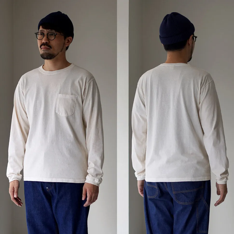GOOD ON / Long Sleeve Pocket Crew T-Shirt