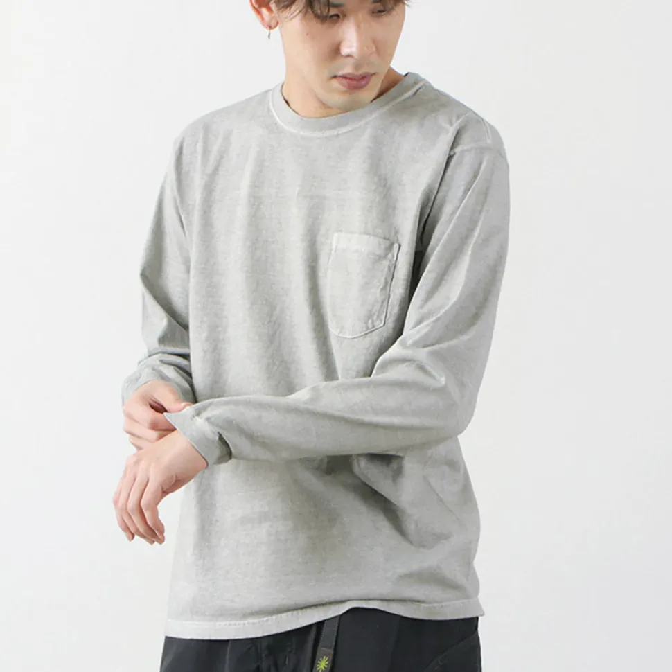 GOOD ON / Long Sleeve Pocket Crew T-Shirt