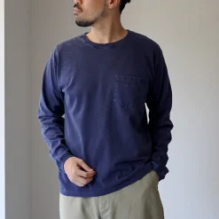 GOOD ON / Long Sleeve Pocket Crew T-Shirt