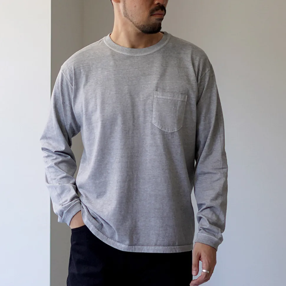 GOOD ON / Long Sleeve Pocket Crew T-Shirt