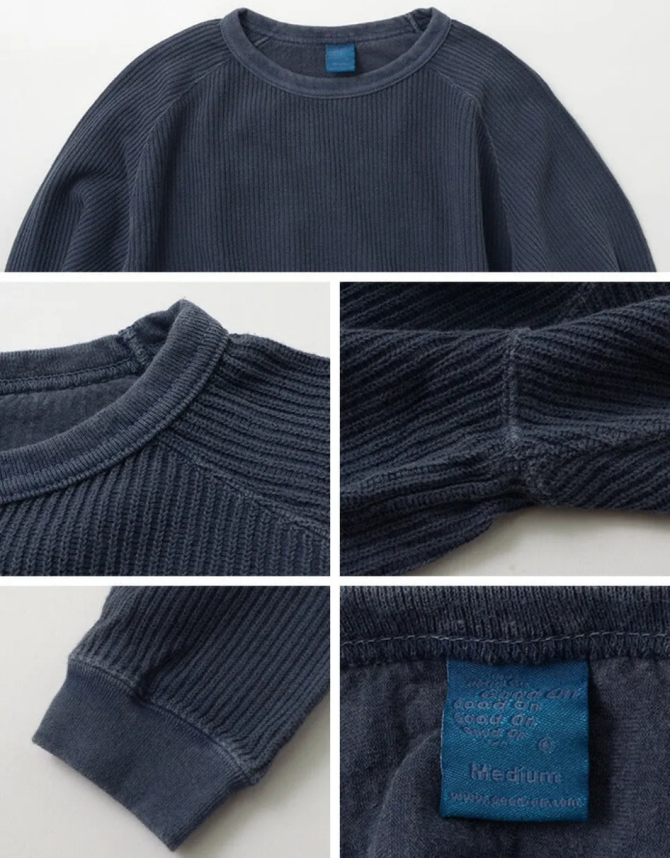 GOOD ON / Long sleeve rib knit