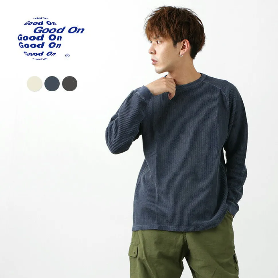 GOOD ON / Long sleeve rib knit