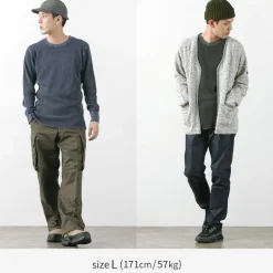 GOOD ON / Long Sleeve Thermal Pigmented Dye