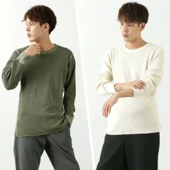 GOOD ON / Long Sleeve Thermal Pigmented Dye