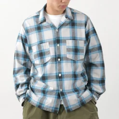 GOOD ON / Ombre Long Sleeve Open Shirt