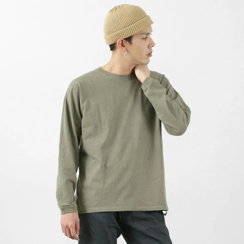 Good On / Organic long sleeve crew neck t-shirt