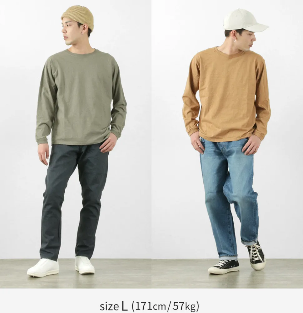 Good On / Organic long sleeve crew neck t-shirt