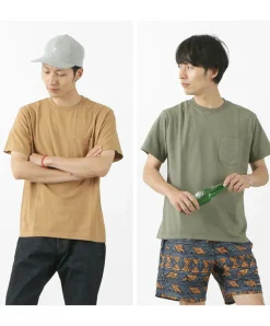 GOOD ON / organic short sleeve pocket T-shirt