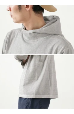 GOOD ON / Pullover hooded T-shirt/long sleeves