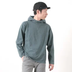 GOOD ON / Pullover hooded T-shirt/long sleeves