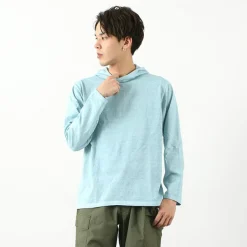 GOOD ON / Pullover hooded T-shirt/long sleeves