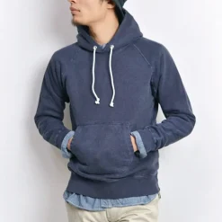 GOOD ON / Raglan Pullover Hooded Sweatshirt