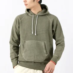 GOOD ON / Raglan Pullover Hooded Sweatshirt
