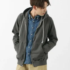 GOOD ON / Raglan Zip Hood Sweatshirt