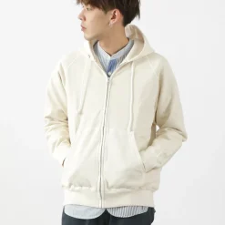 GOOD ON / Raglan Zip Hood Sweatshirt