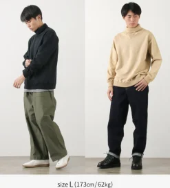 GOOD ON / Rib Neck Sweatshirt