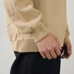 GOOD ON / Rib Neck Sweatshirt