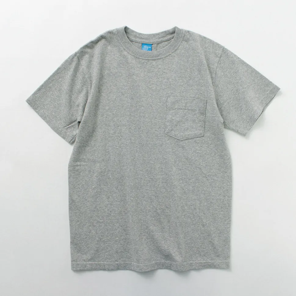 GOOD ON / Short Sleeve Basic Pocket Crew Neck T-Shirt
