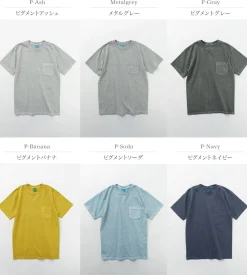 GOOD ON / Short Sleeve Basic Pocket Crew Neck T-Shirt