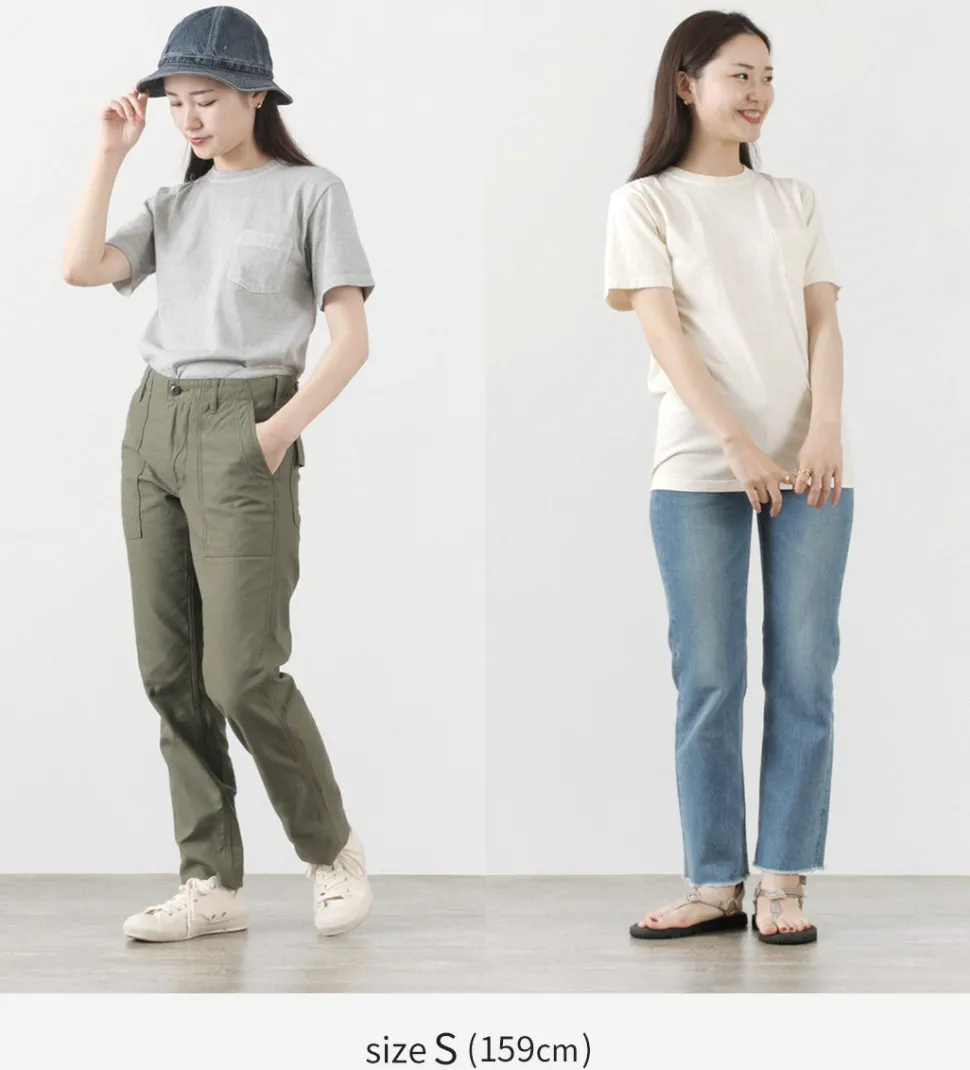 GOOD ON / Short Sleeve Basic Pocket Crew Neck T-Shirt