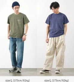 GOOD ON / Short Sleeve Basic Pocket Crew Neck T-Shirt