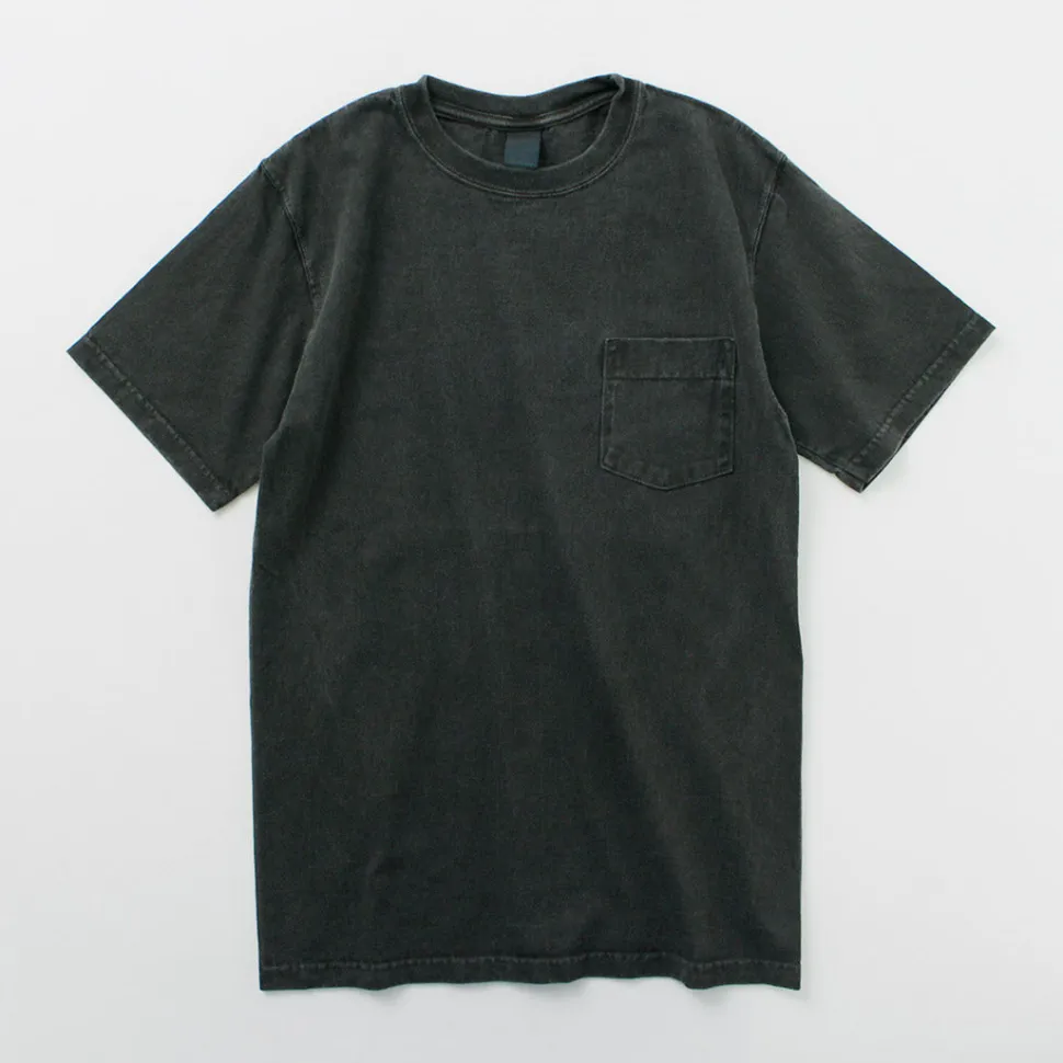 GOOD ON / Short Sleeve Basic Pocket Crew Neck T-Shirt