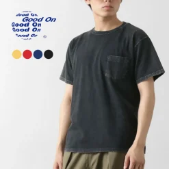 GOOD ON / Short Sleeve Pocket T-Shirt Vintage Dye