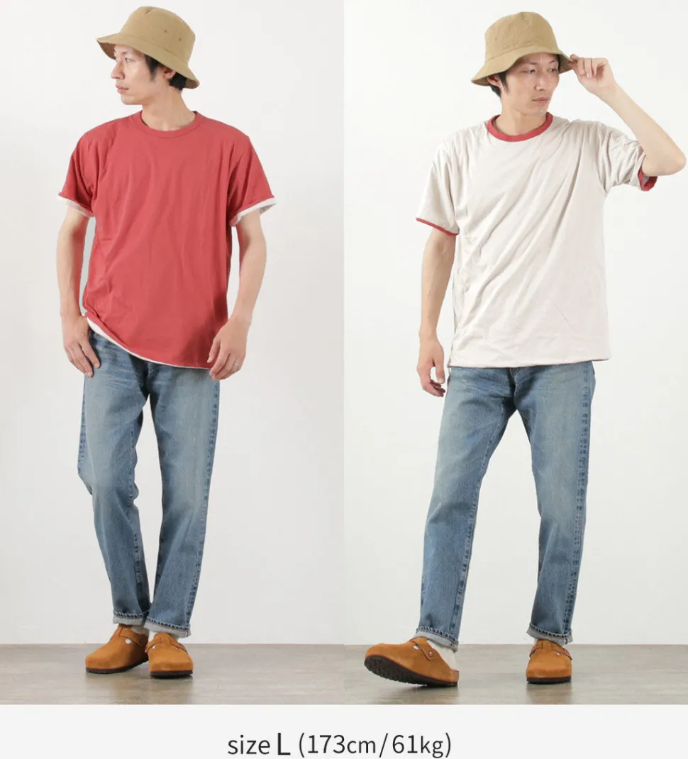 GOOD ON / Short Sleeve Reversible T-Shirt 4.5oz Baby Jersey