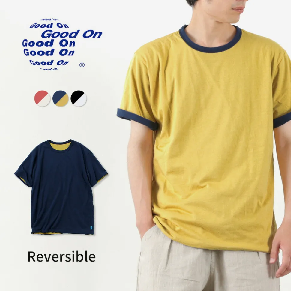 GOOD ON / Short Sleeve Reversible T-Shirt 4.5oz Baby Jersey