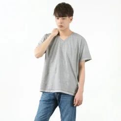 GOOD ON / Short sleeve V-neck T-shirt