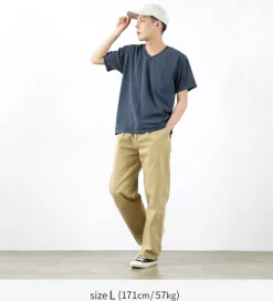 GOOD ON / Short sleeve V-neck T-shirt