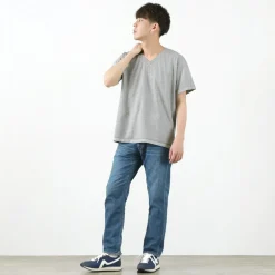 GOOD ON / Short sleeve V-neck T-shirt